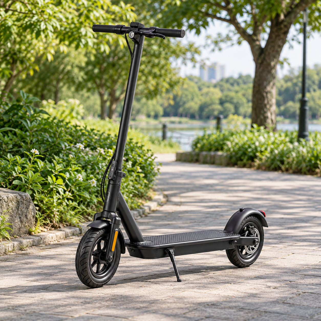 CBJJ S9 Pro Pneumatic Tire Electric Scooter - 3