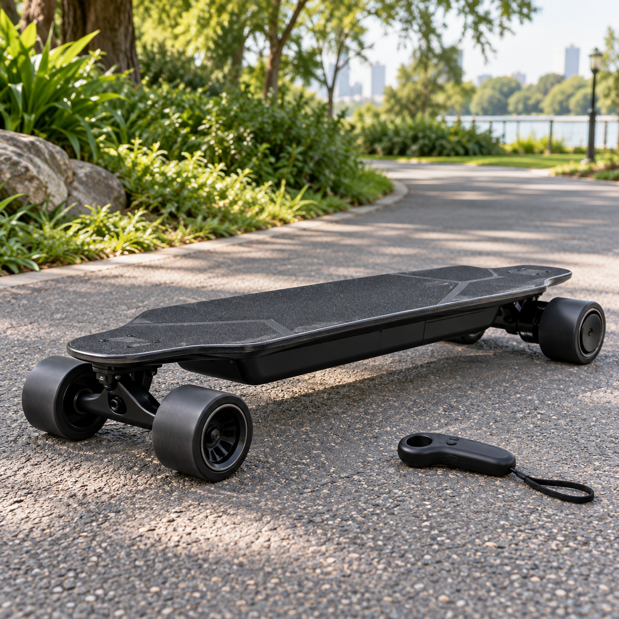 CBJJ V8 Electric Skateboard with Remote - 3